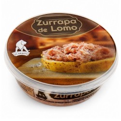 zurrapa de lomo de cerdo con manteca iberica 250 grs