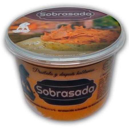 sobrasa, crema de sobrasada lista para untar, comprar sobrasada artesana, productos artesanos de la serrania de ronda 