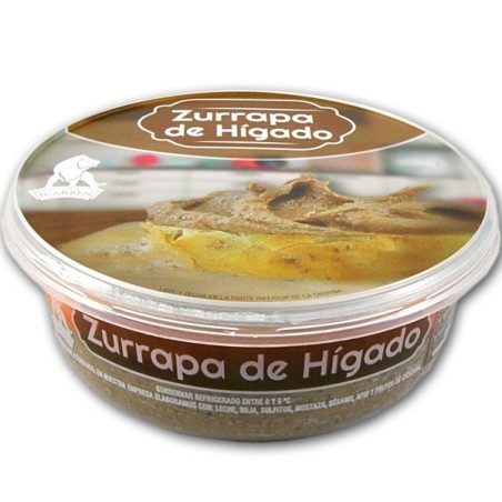 tarrina de zurrapa de higado de cerdo ibérico en manteca colorada de icarben, productos artesanos de la serrania de ronda tarrina de zurrapa de higado de cerdo ibérico en manteca colorada de icarben, productos artesanos de la serrania de ronda