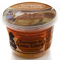 zurrapa de lomo de cerdo. comprar lomo de cerdo frito en manteca. Comprar manteca para desayunos. Productos de la serrania de ro