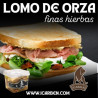LOMO DE ORZA  EN ACEITE A LAS FINAS HIERBAS