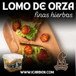 LOMO DE ORZA  EN ACEITE A LAS FINAS HIERBAS