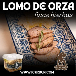 LOMO DE ORZA  EN ACEITE A LAS FINAS HIERBAS