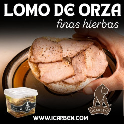 LOMO DE ORZA  EN ACEITE A LAS FINAS HIERBAS