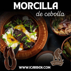 MORCILLA DE CEBOLLA 350 GR APROX - TIENDA DE EMBUTIDOS -