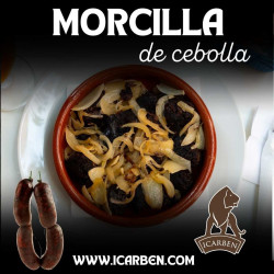 MORCILLA DE CEBOLLA 350 GR APROX - TIENDA DE EMBUTIDOS -